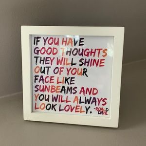 Quotable Card + Frame